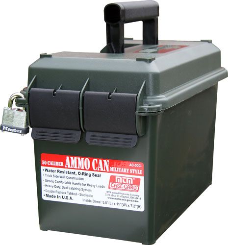 Ammo Can for Ammo Storage by MTM Case-Gard