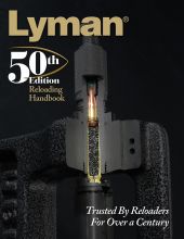 Lyman 50th Edition Reloading Handbook Hardcover