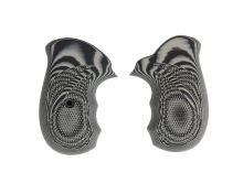 Pachmayr G10 Tactical Grips S&W J Frame Grey/Black Checkered