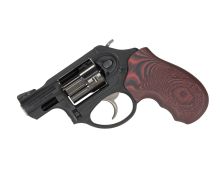 Pachmayr G10 Tactical Grips Ruger LCR Red/Black Checkered