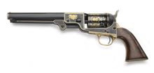Pietta YEGF36 Revolver Poudre Noire 1851 Navy Yank Super De Luxe Special Version 2 Cal.36