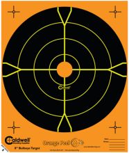 Caldwell Orange Peel Cible 20cm Autocollante Bullseye x10