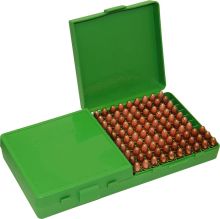 MTM Case Gard P200-9 - Ammo Box Flip-Top Boite pour 200 Munitions 9mm 380 ACP Green