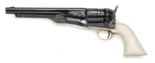 Pietta CASFOIG44PL Revolver Poudre Noire 1860 Army Laton Président Lincoln