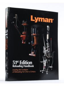 Lyman 51th Edition Reloading Handbook Softcover New 2023