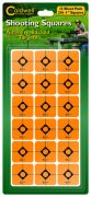 Caldwell 1" Orange Shooting Squares, 12 Sheets