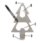 UST Multi-Tools Tool A Long Micro Pine Tree